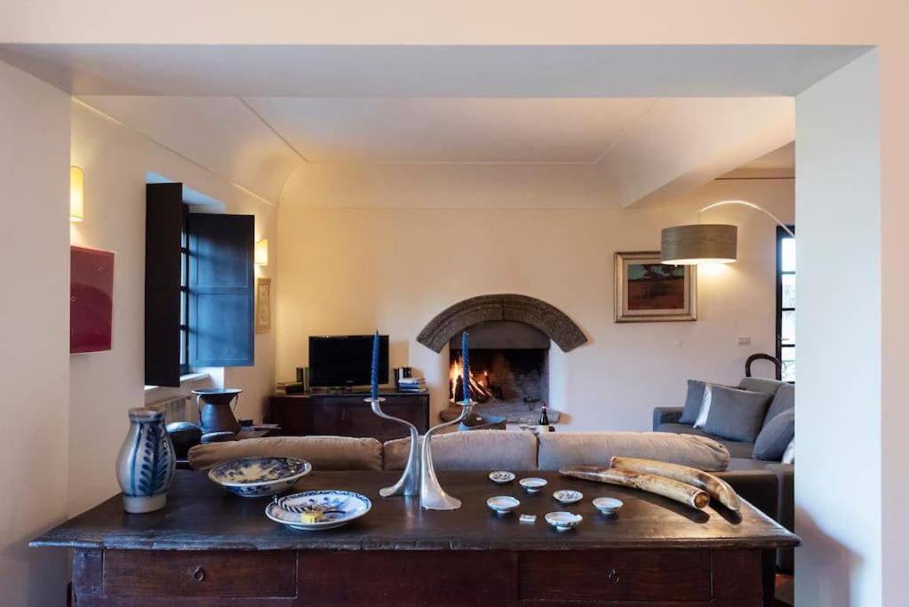 Apartment In Luxuryproperty Privatepool Garden Bbq Airc X8 Castelnuovo Di Porto Exterior foto